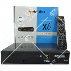 Alphabox X6 Combo HD DVB-S2/T2/C