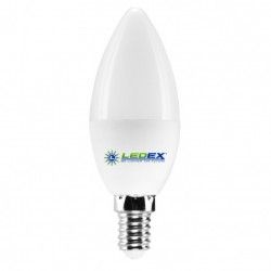 Лампочка cветодиодная LEDEX 6W E14 4000K PREMIUM C37 (СВЕЧКА)