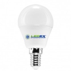Лампочка cветодиодная LEDEX 6W E14 3000K PREMIUM G45 (ШАРИК)