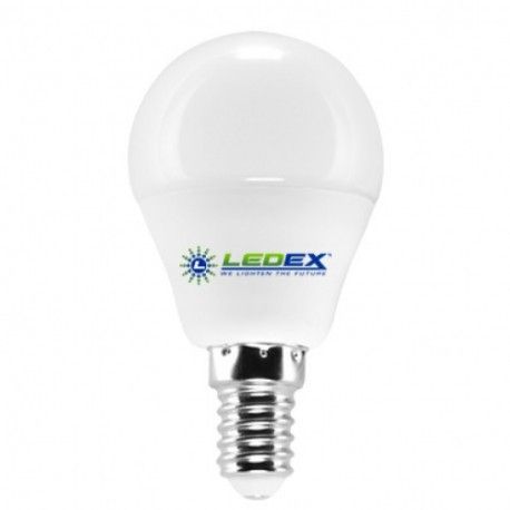 Лампочка cветодиодная LEDEX 6W E14 3000K PREMIUM G45 (ШАРИК)