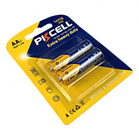 Батарейка PKCELL EXTRA HEAVY DUTY 1.5V AA/R6 2 шт блистер