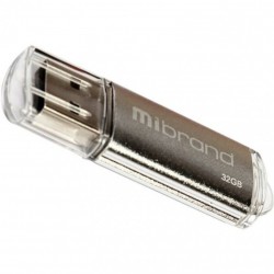 Накопитель Mibrand Cougar 32Gb Silver USB 2.0 (MI2.0/CU32P1S)