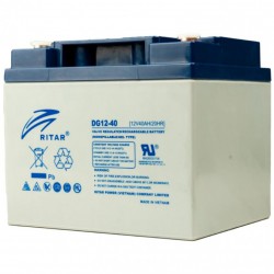 Батарея аккумуляторная GEL Ritar DG12-40 12V 40Ah