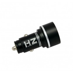 Автомобильное зарядное устройство HZ HC7 на 2 USB черное