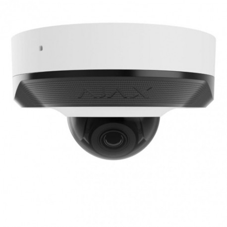 Проводная охранная IP-камера Ajax DomeCam Mini (8 Mp/4.0 mm) White