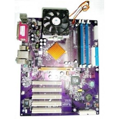 Материнская плата Elitegroup N2U400-A + CPU Sempron sda2600dut3d + кулер УЦЕНКА  - 1