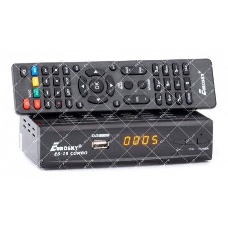 Eurosky ES-19 Combo DVB-S2/T2/C УЦЕНКА  - 1