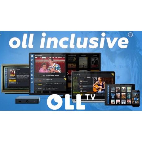 Стартовый пакет OLL.TV OLL Inclusive 12 месяцев  - 1