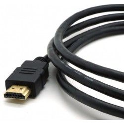 КабельHDMI-HDMI v.1.4 черный 1.0 метр  - 1