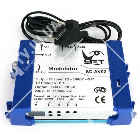 Модулятор Q-Sat GC-AV02  - 1