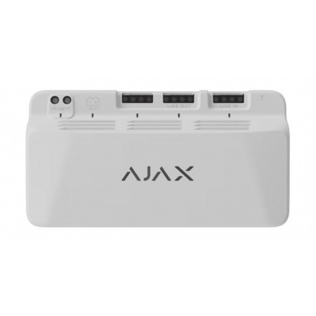 Модуль для дополнительного питания устройств Ajax LineSupply 45W Fibra white