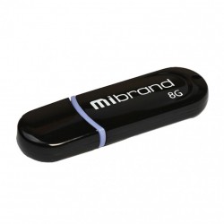 Накопитель Mibrand Panther 8Gb Black USB 2.0 (MI2.0/PA8P2B)
