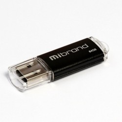 Накопитель Mibrand Cougar 64Gb Black USB 2.0 (MI2.0/CU64P1B)