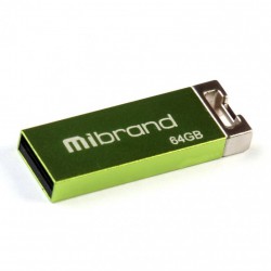 Накопитель Mibrand Сhameleon 64Gb Light Green USB 2.0 (MI2.0/CH64U6LG)