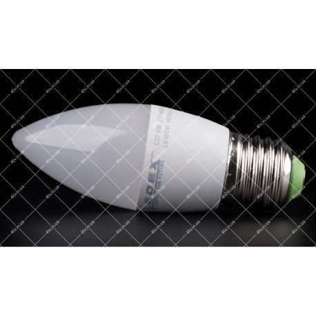 Лампочка cветодиодная LEDEX 7W E27 4000K PREMIUM C37 (СВЕЧКА)  - 1