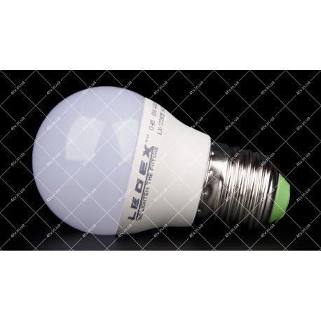 Лампочка cветодиодная LEDEX 8W E27 4000K PREMIUM G45 (ШАРИК)  - 1
