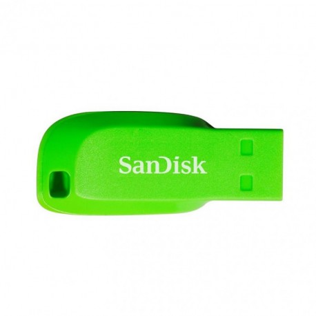 Накопитель SanDisk 64G Cruzer Blade Green USB 2.0 (SDCZ50C-064G-B35GE)