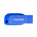 Накопичувач SanDisk 64G Cruzer Blade Electric Blue USB 2.0 (SDCZ50C-064G-B35BE)