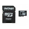 Карта памяти microSDHC Patriot LX 32GB UHS-1 (PSF32GMCSDHC10) + SD-adapter