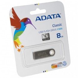Накопитель AdataClassic 8GB Series C906 USB 2.0