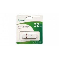 Накопитель Apacer 32GB AH333 USB 2.0 White (AP32GAH333W-1)