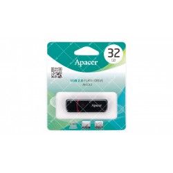 Накопитель Apacer 32GB AH333 USB 2.0 Black (AP32GAH333B-1)