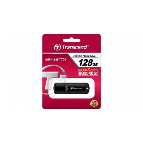 Накопитель Transcend 128GB JetFlash 700 USB 3.0 (TS128GJF700)  - 1