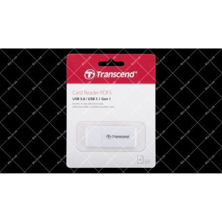 Считыватель флеш-карт Transcend TS-RDF5W Usb 3.0  - 1