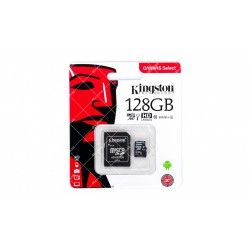 Карта памяти microSDXC Kingston 128GB UHS-I U1 Canvas Select Class 10 (SDCS/128GB)