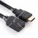 Кабель удлинитель HDMI гнездо (F) - HDMI штекер (M) 0.25 метра