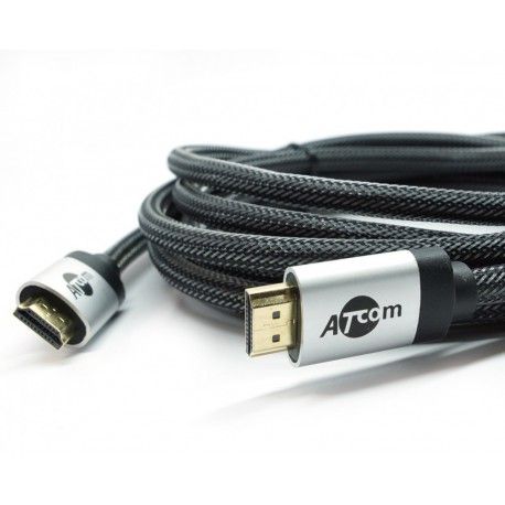 Кабель HDMI-HDMI ATcom v.2.0 10 метров  - 1