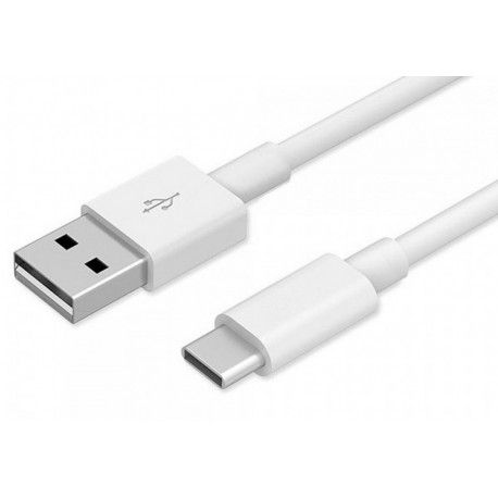 Кабель USB 2.0 AM - Type-C белый 1.0 метр  - 1