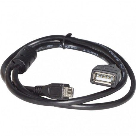 Кабель OTG USB 2.0 AF - Micro B USB 0.8 м  - 1
