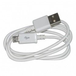 Кабель USB 2.0 AM to Micro USB 5 pin белый 1.0 метр