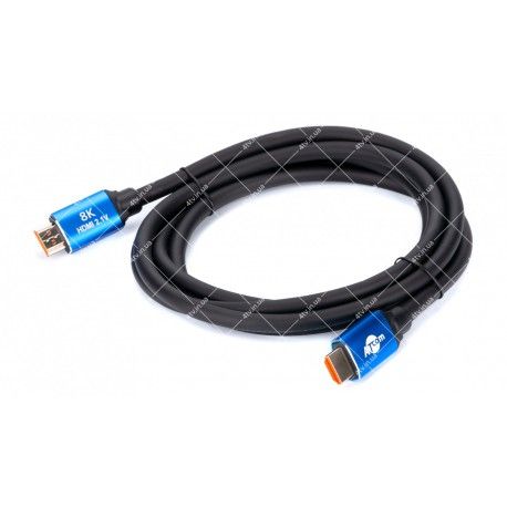 Кабель HDMI-HDMI v.2.1 ATcom Real 8K 2 метра  - 1