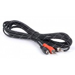 Кабель 2RCA-3.5мм Jack Audio Tcom 3 метра  - 1