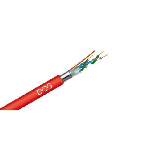 Кабель сигнальный DCG Fire Alarm Cable J-Y(St)H 2x2x0.80mm BC F 305 метров  - 1