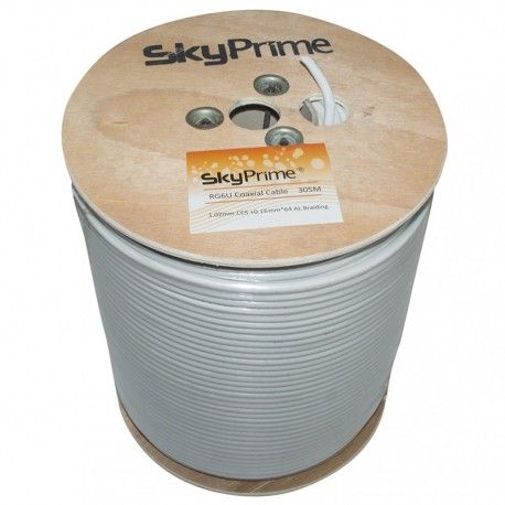 Кабель коаксиальный SkyPrime F660 305 метров 75 Ом  - 1