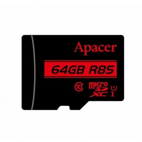 Карта памяти microSDXC Apacer 64GB (AP64GMCSX10U5-RA)