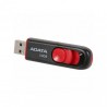 Накопитель ADATA 64GB C008 USB 2.0 Black/Red (AC008-64G-RKD)