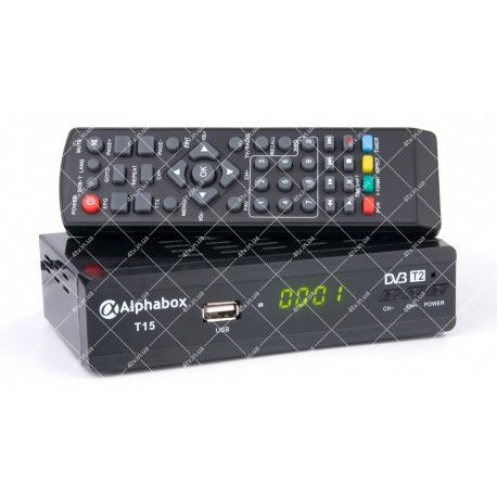 ALPHABOX T15 DVB-T2  - 1