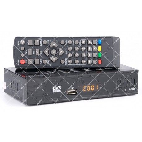 HDTV SET TOP BOX DVB-T2 металл  - 1