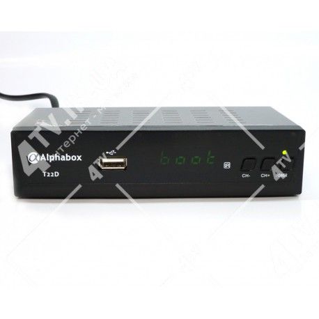 Alphabox T22D Dolby Digital DVB-T2  - 1