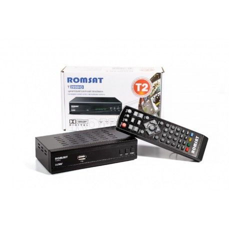 Romsat T2950 DVB-T2 Dolby Digital AC3  - 1