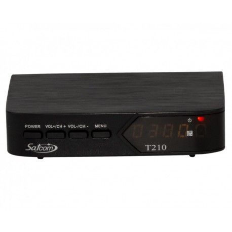Satcom T210 PVR FTA DVB-T2  - 1