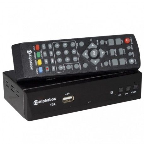 Alphabox T24 DVB-T2 Dolby Digital AC3  - 1