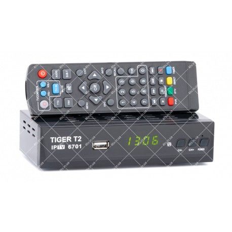 Tiger T2 IPTV 6701 DVB-T2  - 1