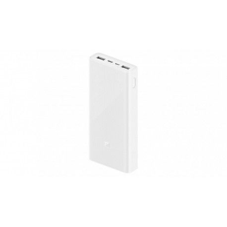 Power Bank Xiaomi Mi 3 20000mAh Fast Charge White  - 1
