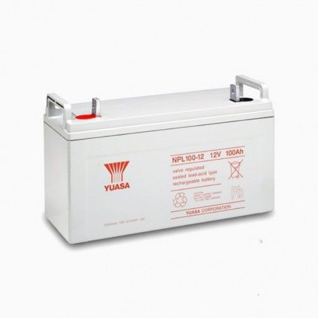 Батарея аккумуляторная Yuasa NP100-12 12V 100 Ah  - 1