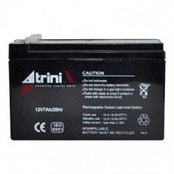 Батарея аккумуляторная TRINIX 12V 7Ah  - 1